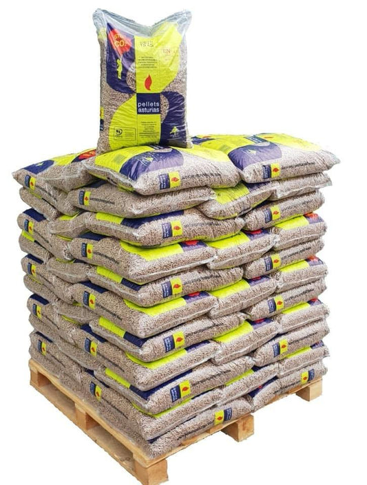 Pellet Asturias 9 Pellet de 648  sacos de 15 kg